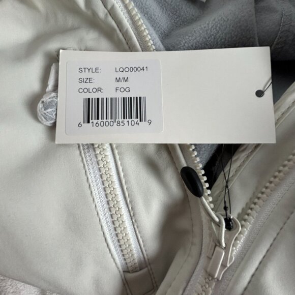 Clique Womens Telemark Softshell Jacket Medium Gray Full-Zip Pebble Beach New - Picture 4 of 9